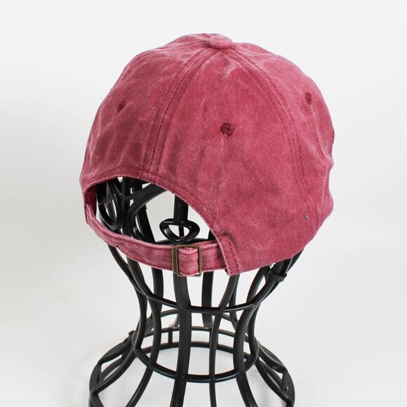Women's Baseball Cap - Put It On My Husband's Tab - NEW (Burgundy) - Picture 2 of 3